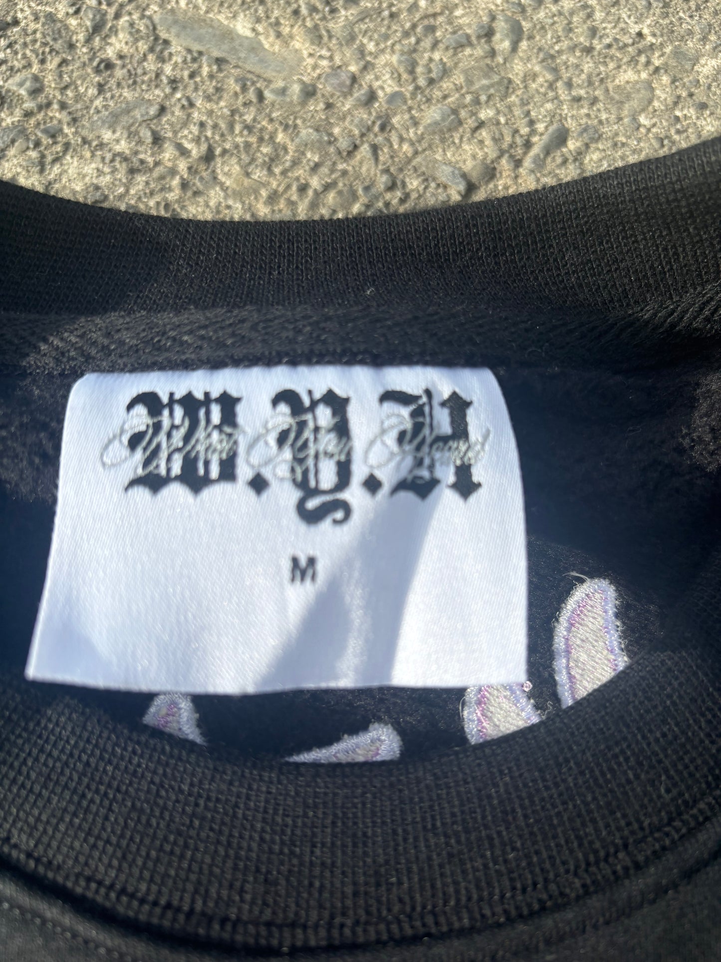 WYH Black Crewneck